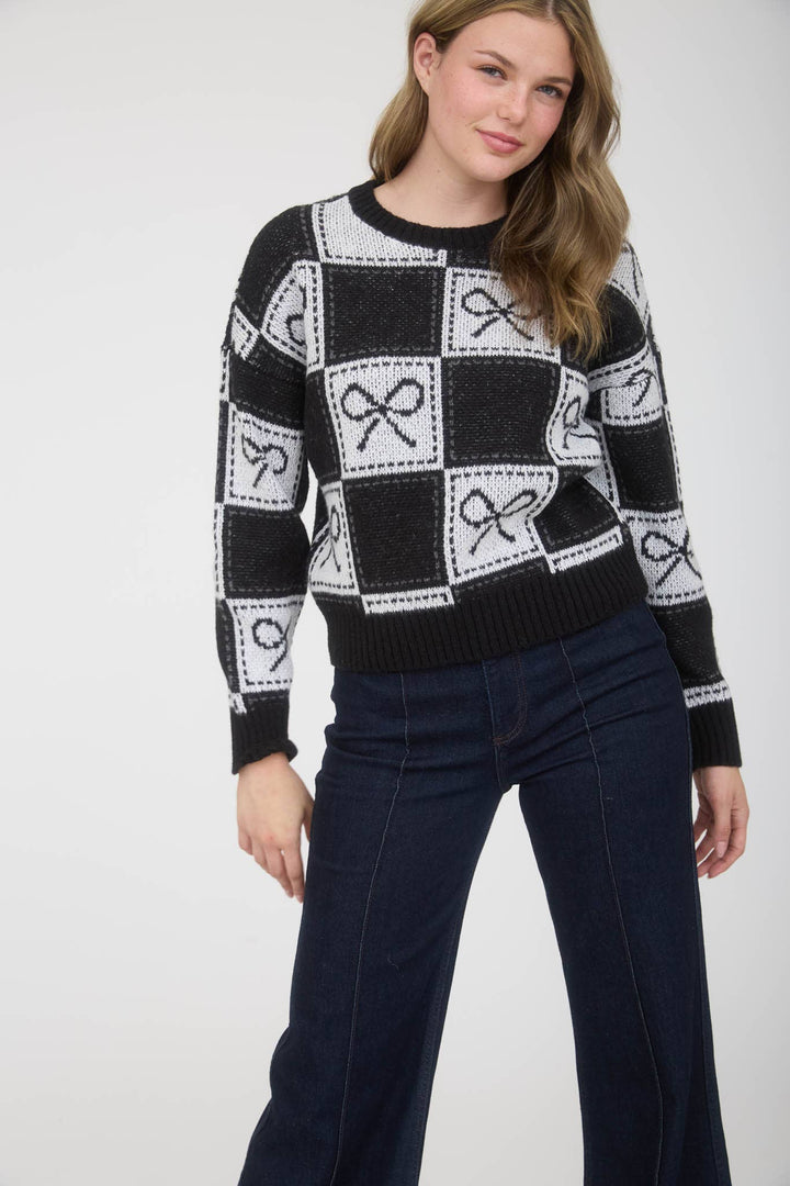 The Noel Bow Sweater