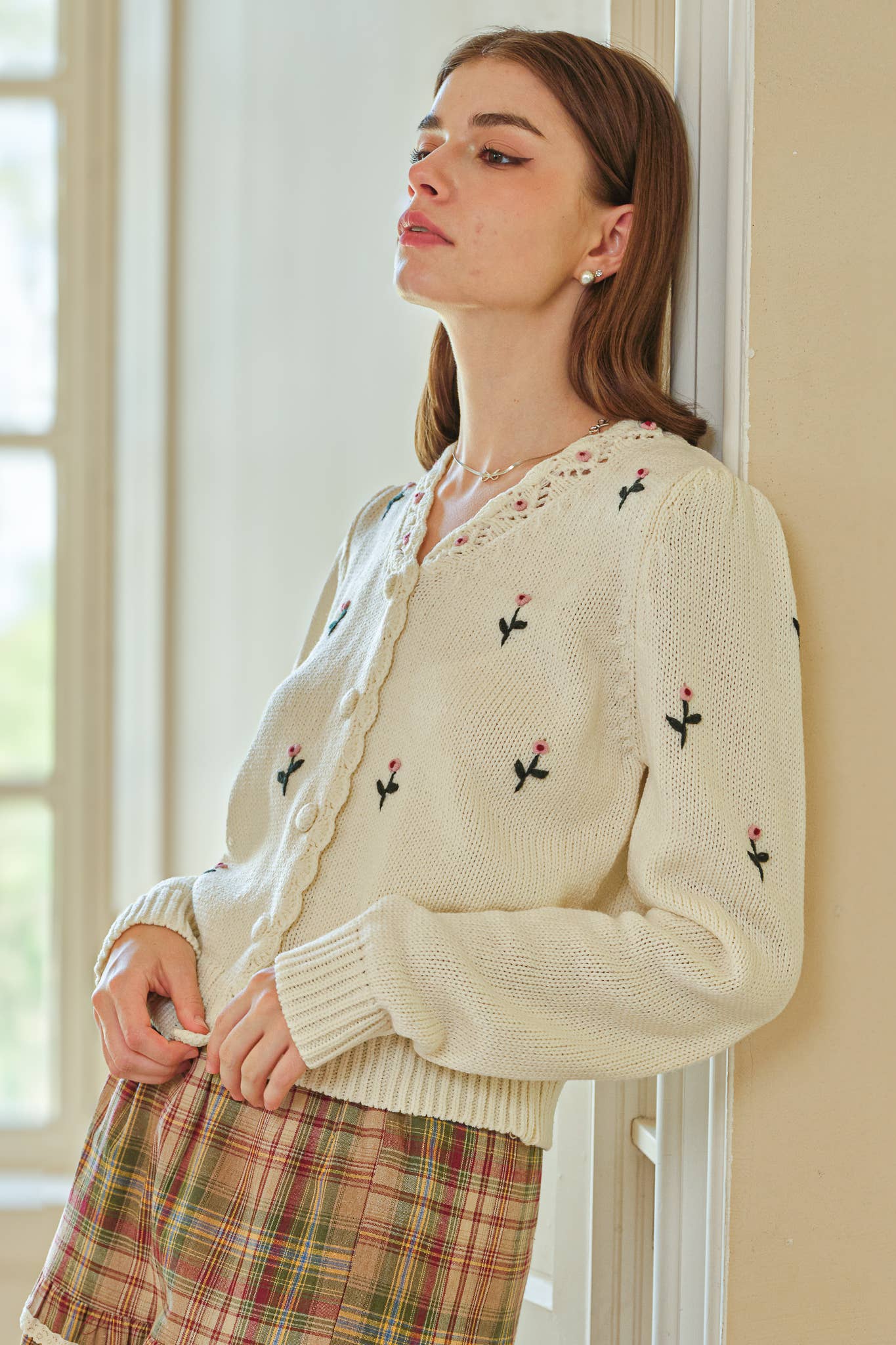 Lainey Button-Up Cardigan