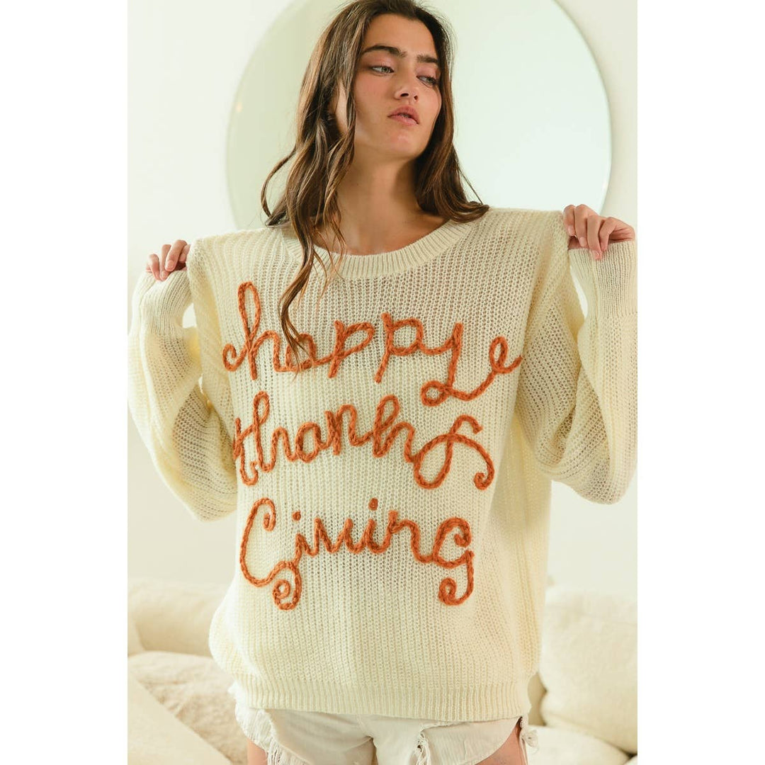 Happy Thanksgiving Sweater