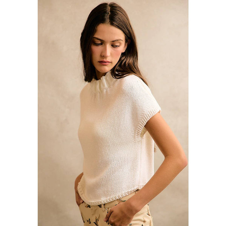 Aliza High Neck Top