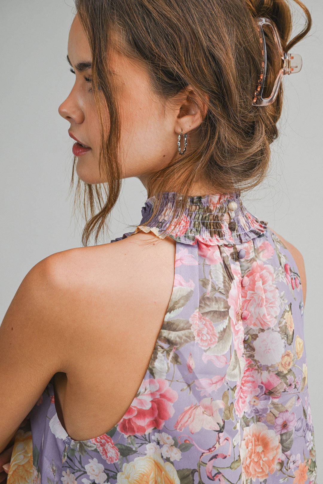 Ainsley Floral Midi Dress - Baycreek & Co
