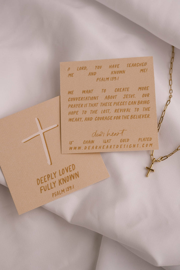 Cross Charm Necklace