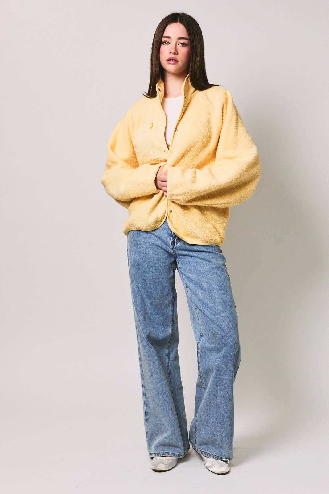 Buttercream Fleece Jacket