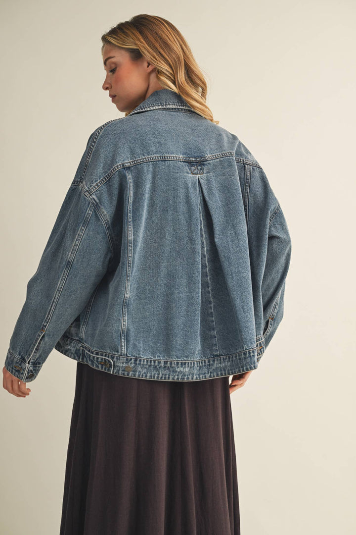 BACK PLEATED JACKET - Baycreek & Co