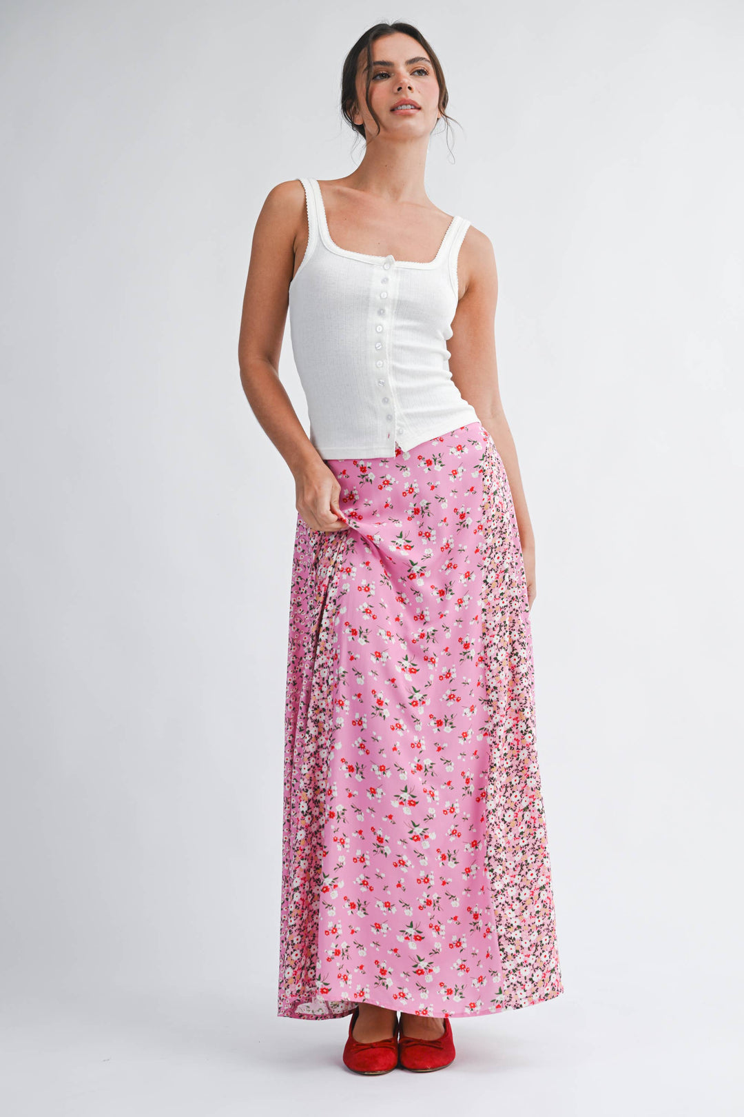 Alina White Lace Tank - Baycreek & Co
