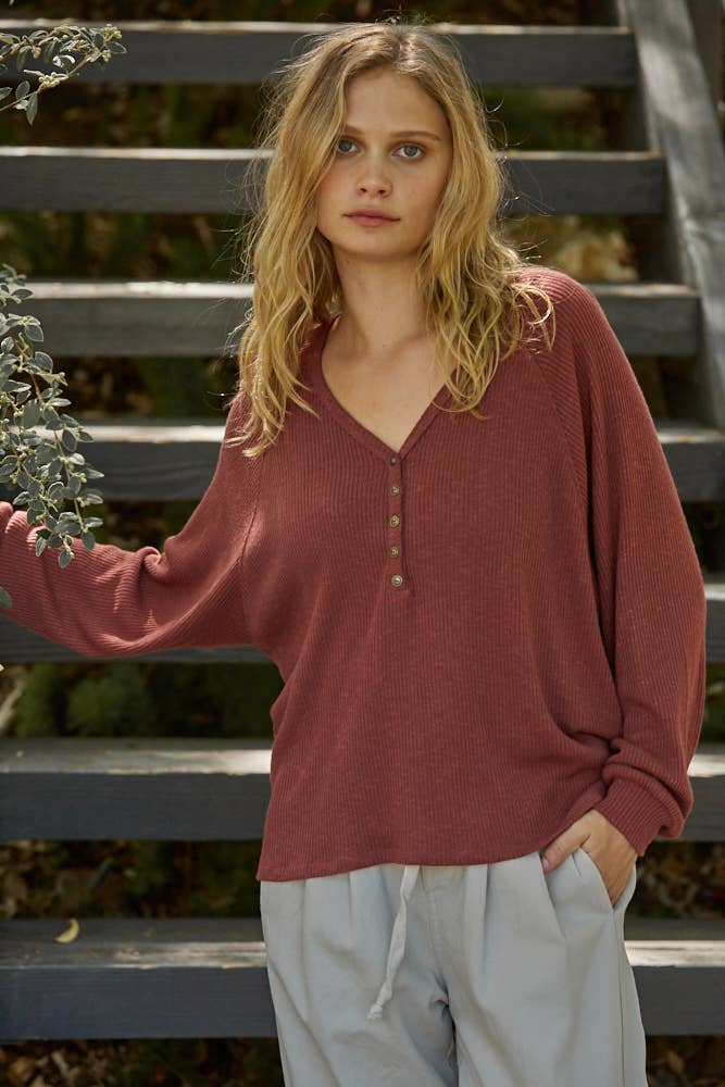 Burgundy Bliss Top