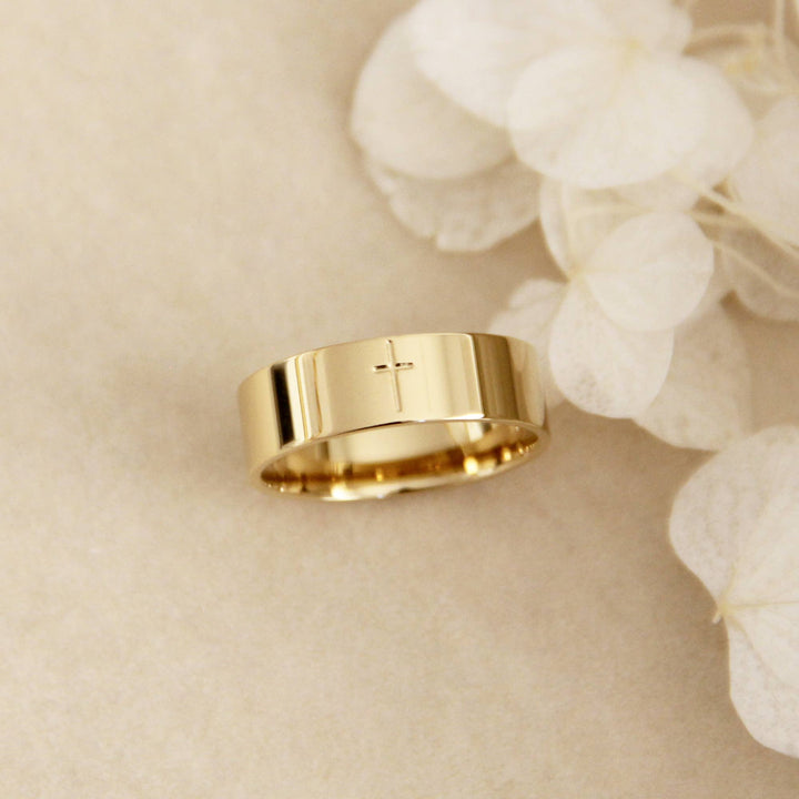Kristen Cross Ring - Baycreek & Co