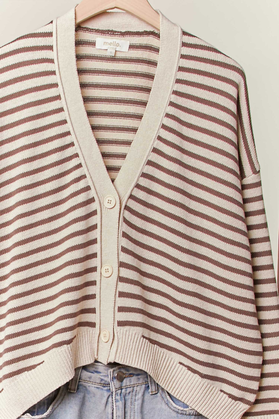 Hazel Stripe Cardigan