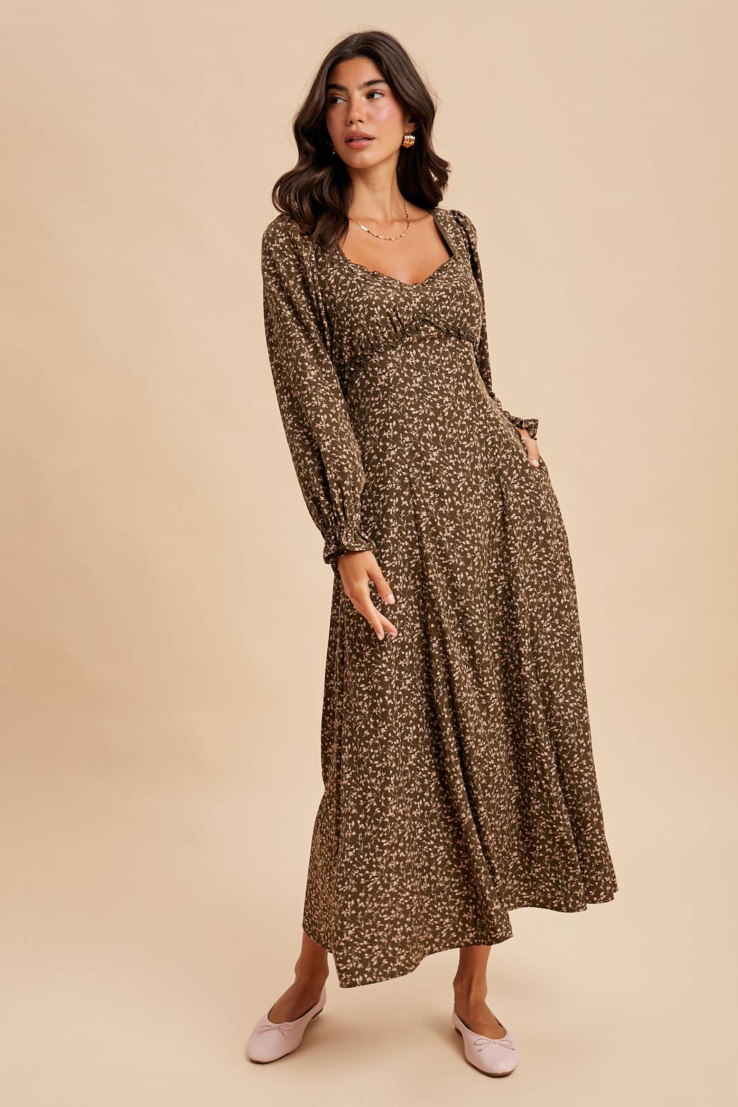 Kaylie Floral Maxi Dress