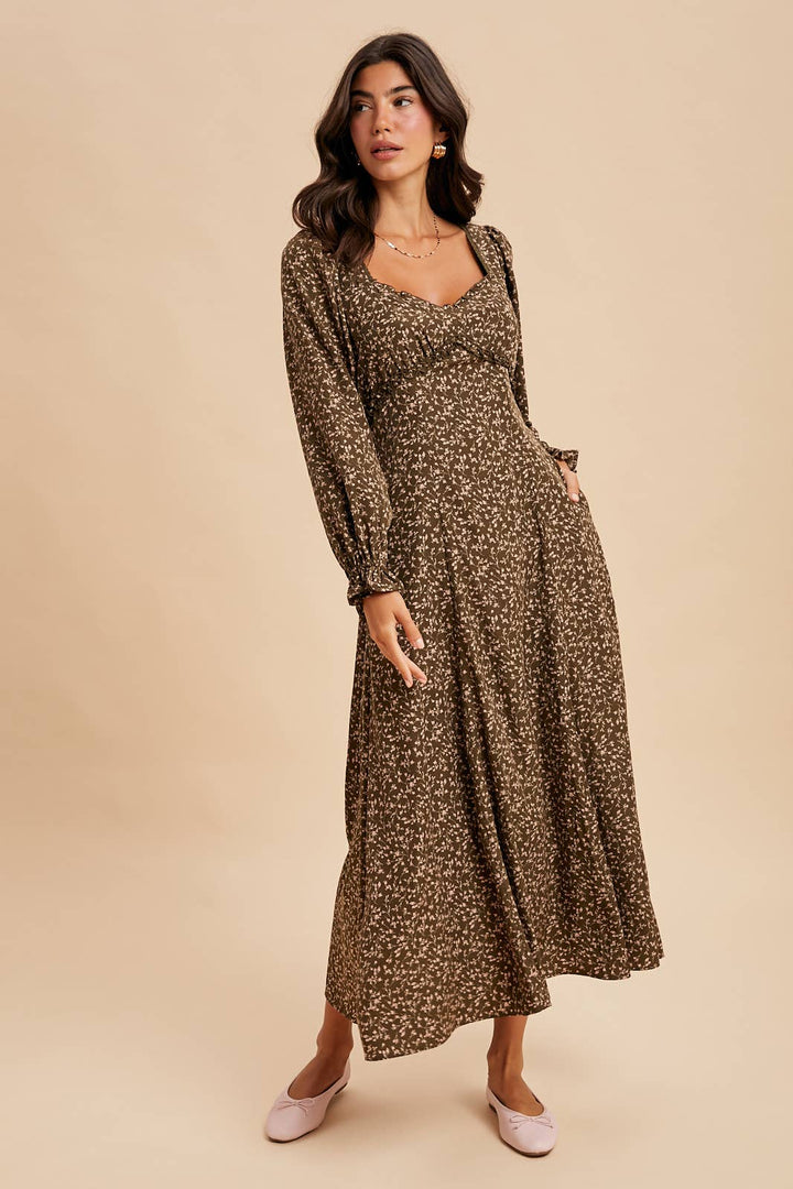 Kaylie Floral Maxi Dress