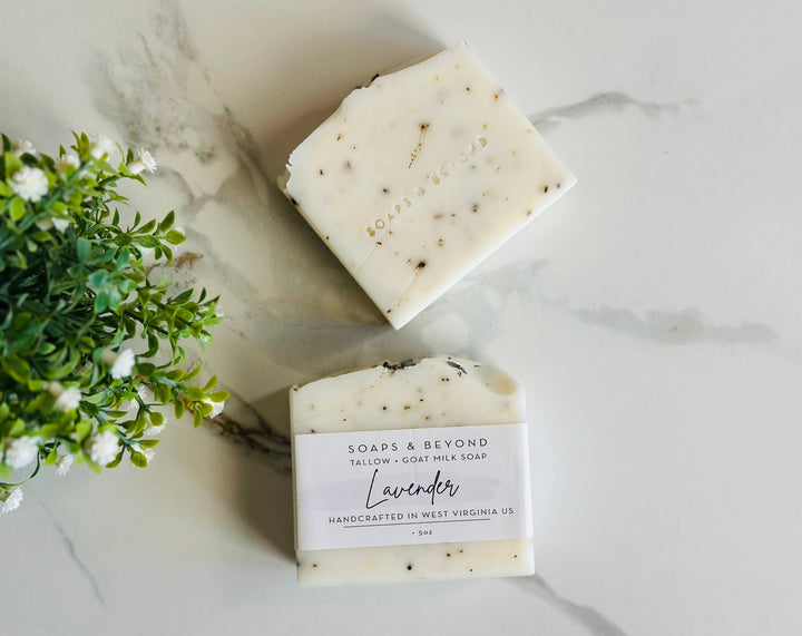 Tallow Lavender Soap Bar 100% natural