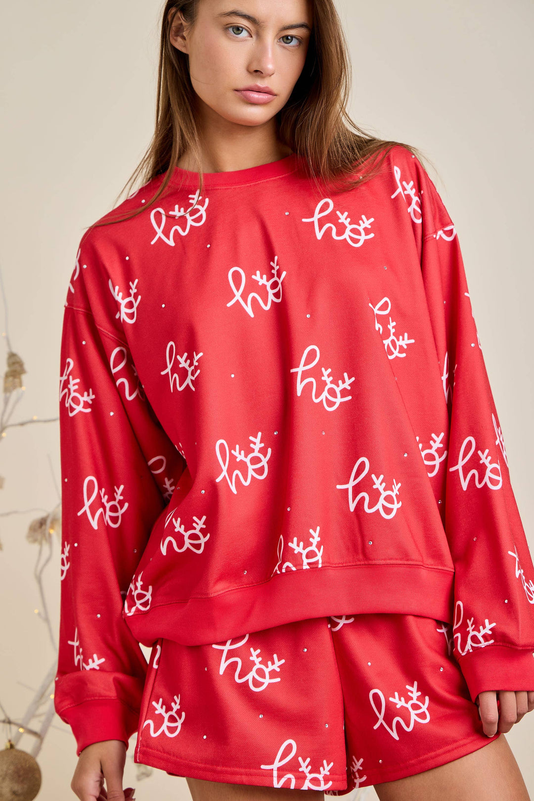 Blitzen Ho Ho Long Sleeve