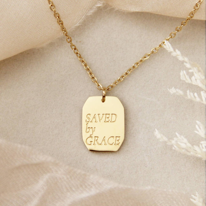 Saved by Grace Necklace - Baycreek & Co
