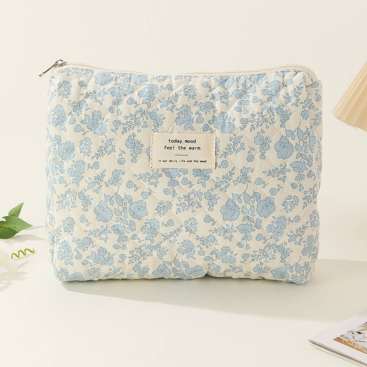 Floral Print Quilted Bag