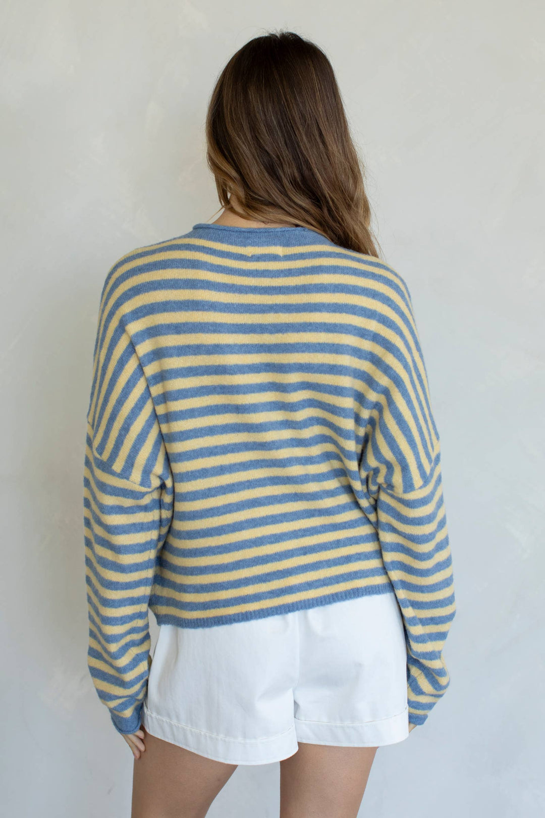 Piper Pullover Sweater - Striped - Baycreek & Co