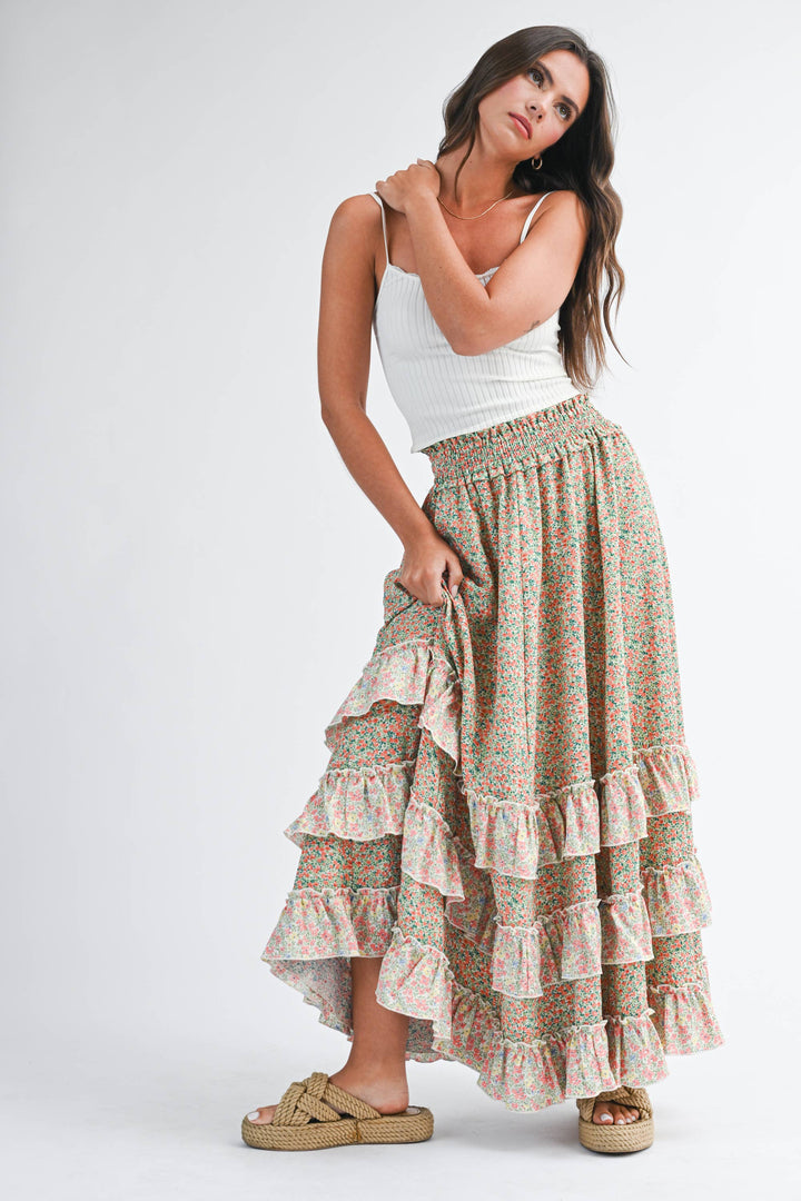 Ciao Ruffle Skirt - Baycreek & Co