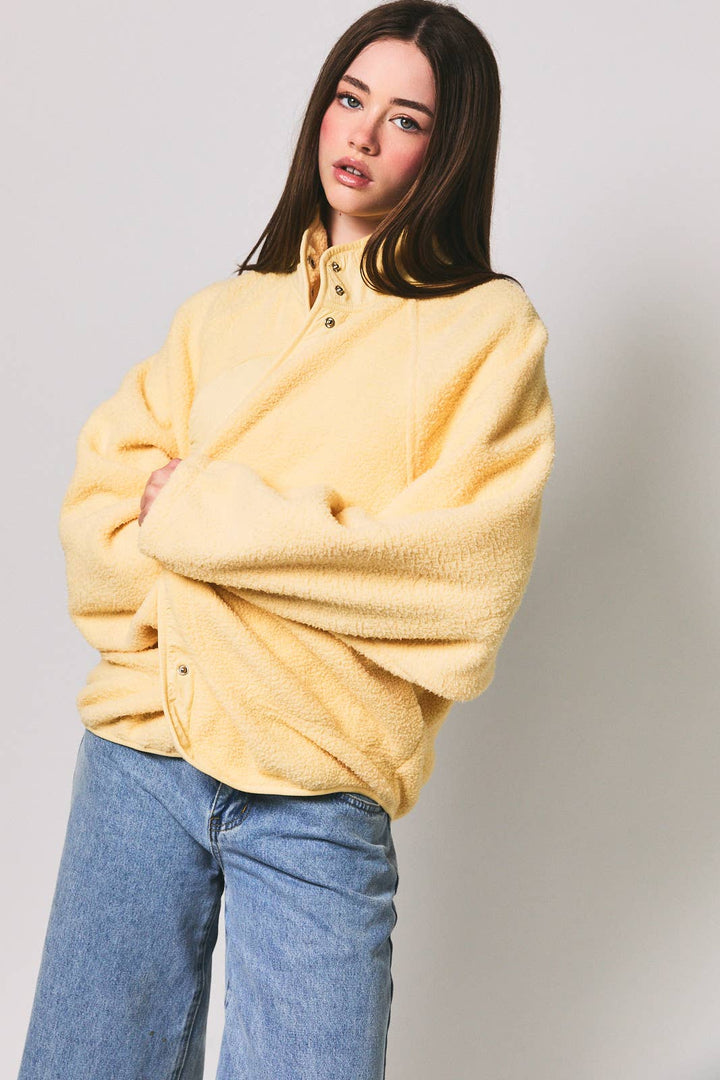 Buttercream Fleece Jacket