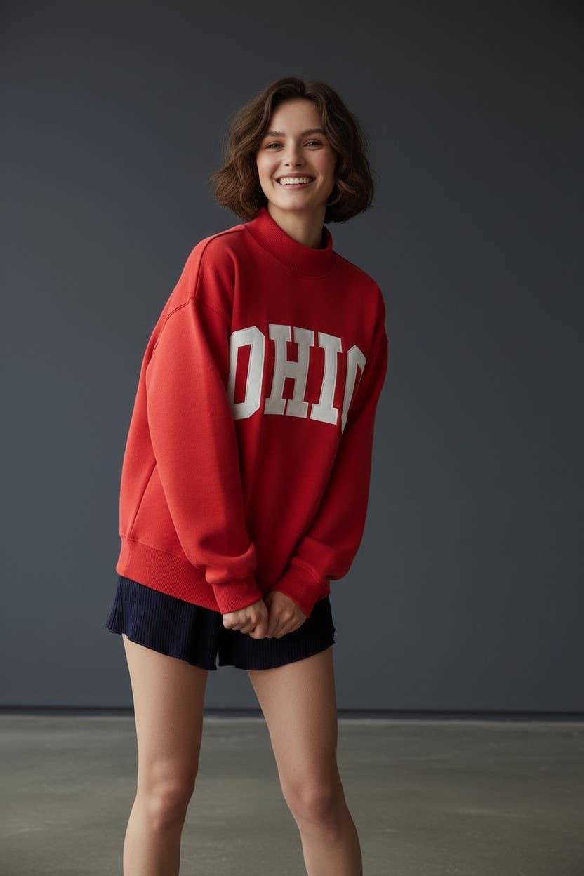 OHIO Mock Neck