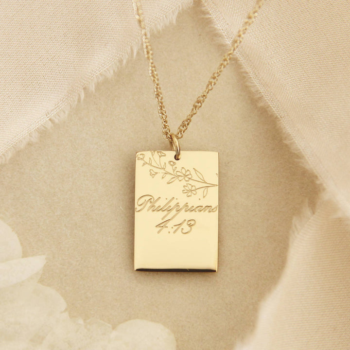 Philippians 4:13 Necklace