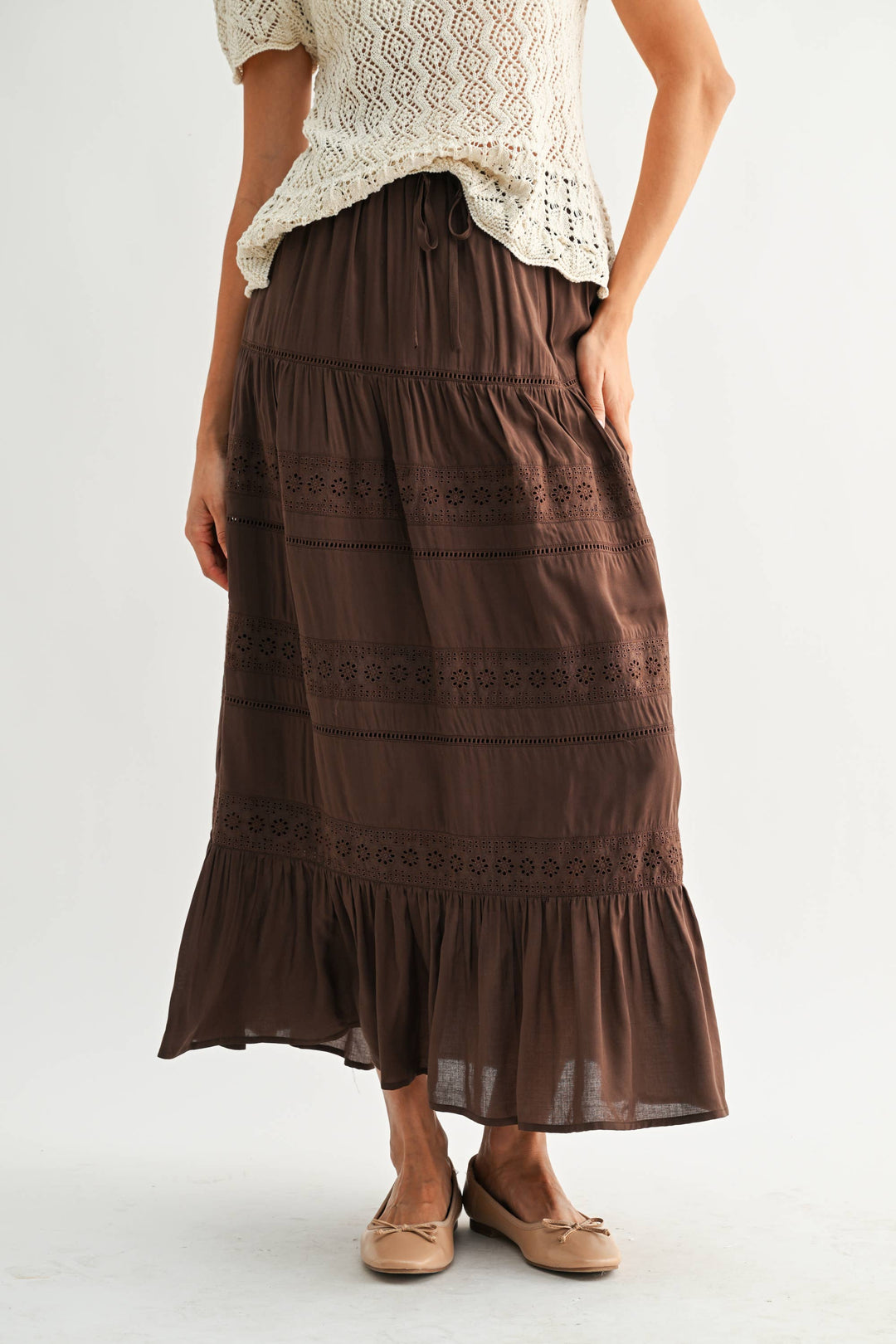 Anglican Maxi Skirt - Baycreek & Co