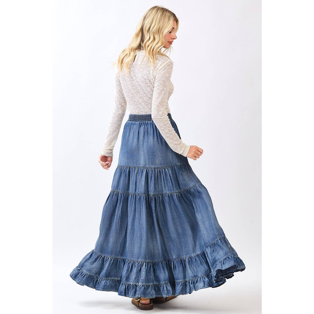 Blue Ridge Maxi Skirt