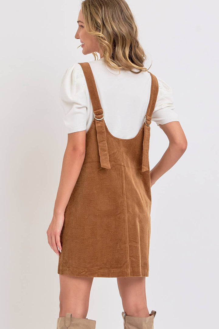 Casual Corduroy Dress