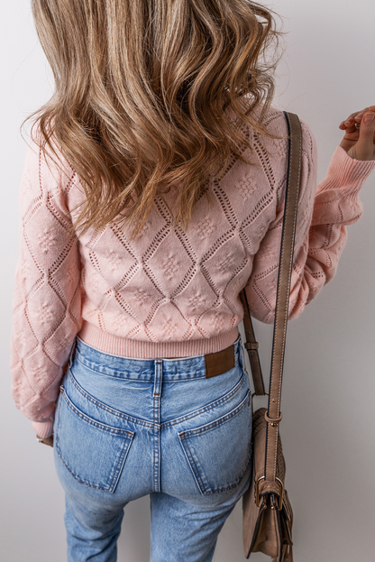 Pink sweater