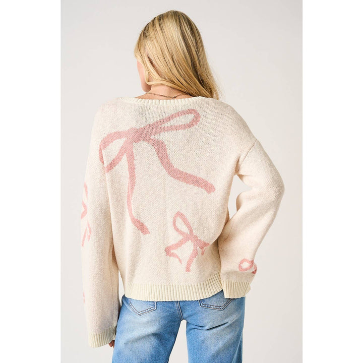 Ava Bow Sweater - Baycreek & Co