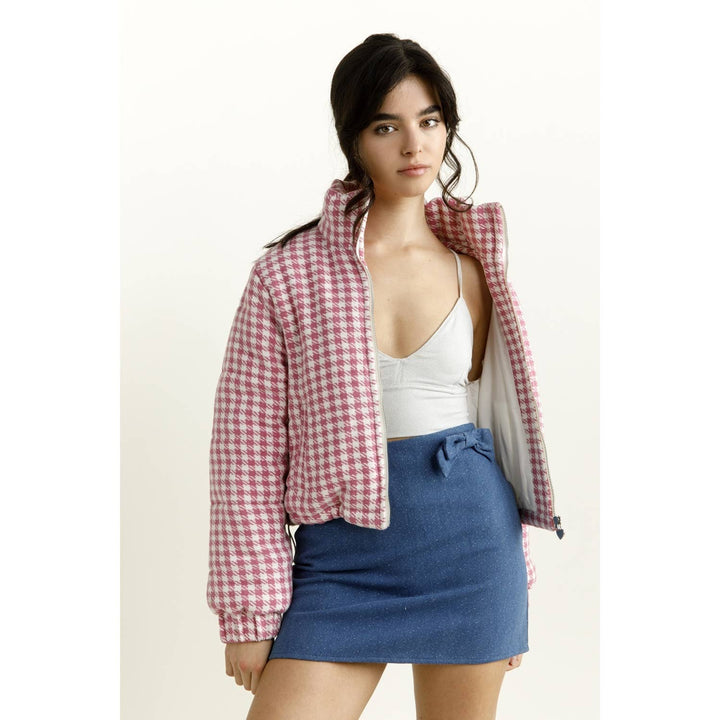 Plaid Puffer