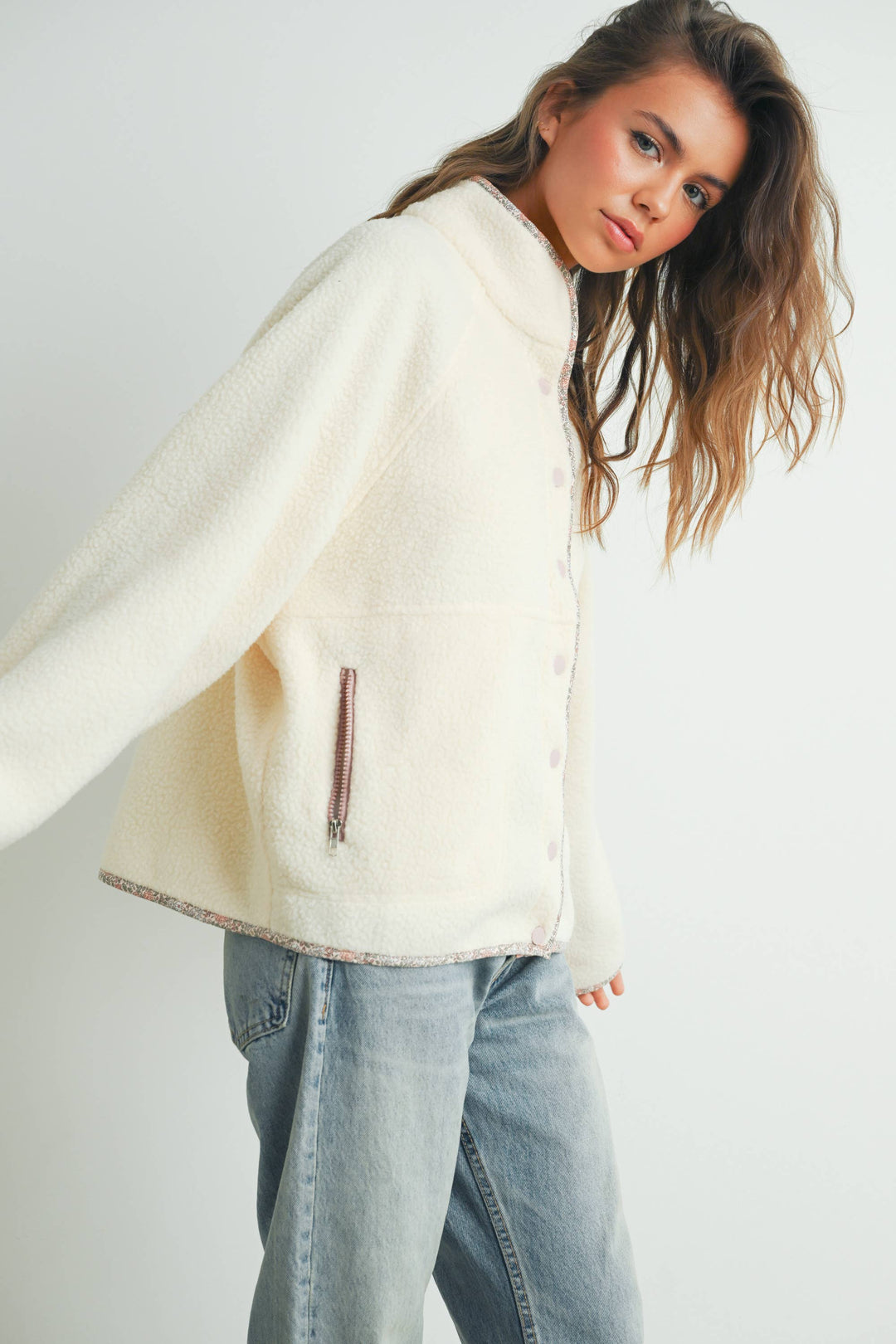 Sherpa Fleece Jacket - Baycreek & Co