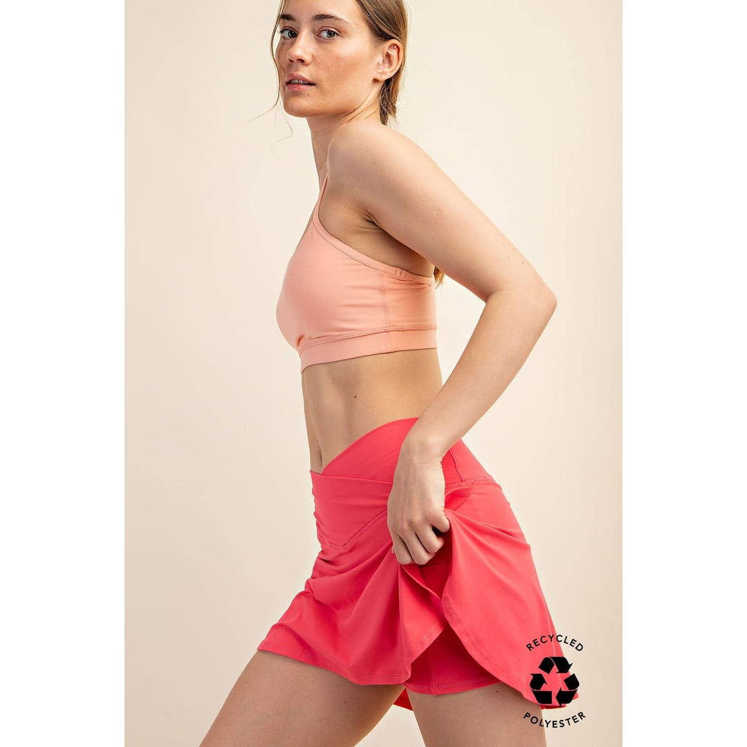 Butter V-Shaped Skort - Baycreek & Co