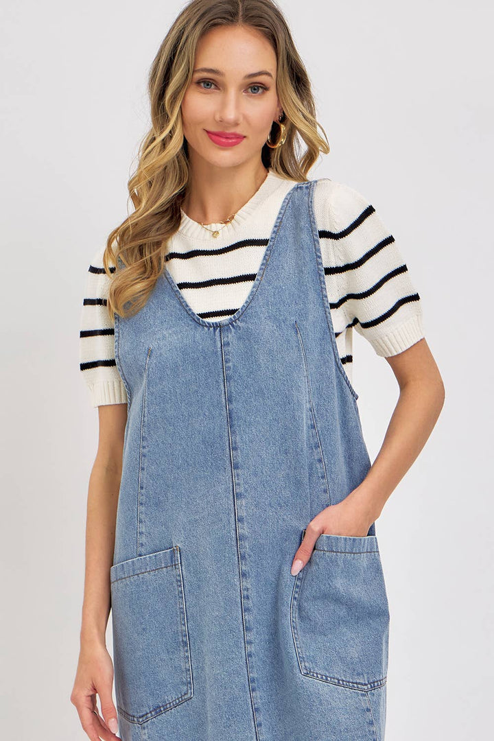 Downtown Denim Dress