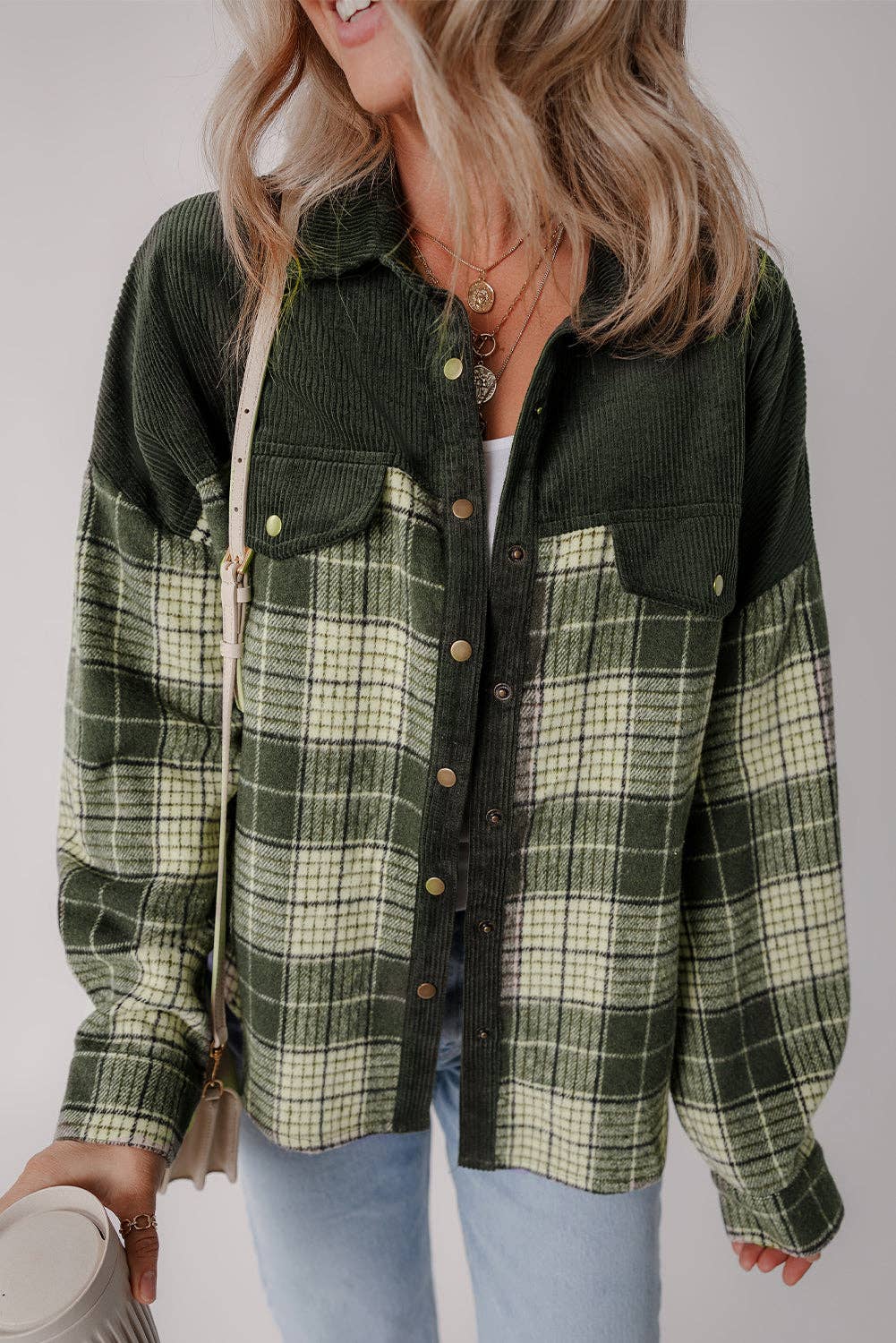 Evergreen Shacket