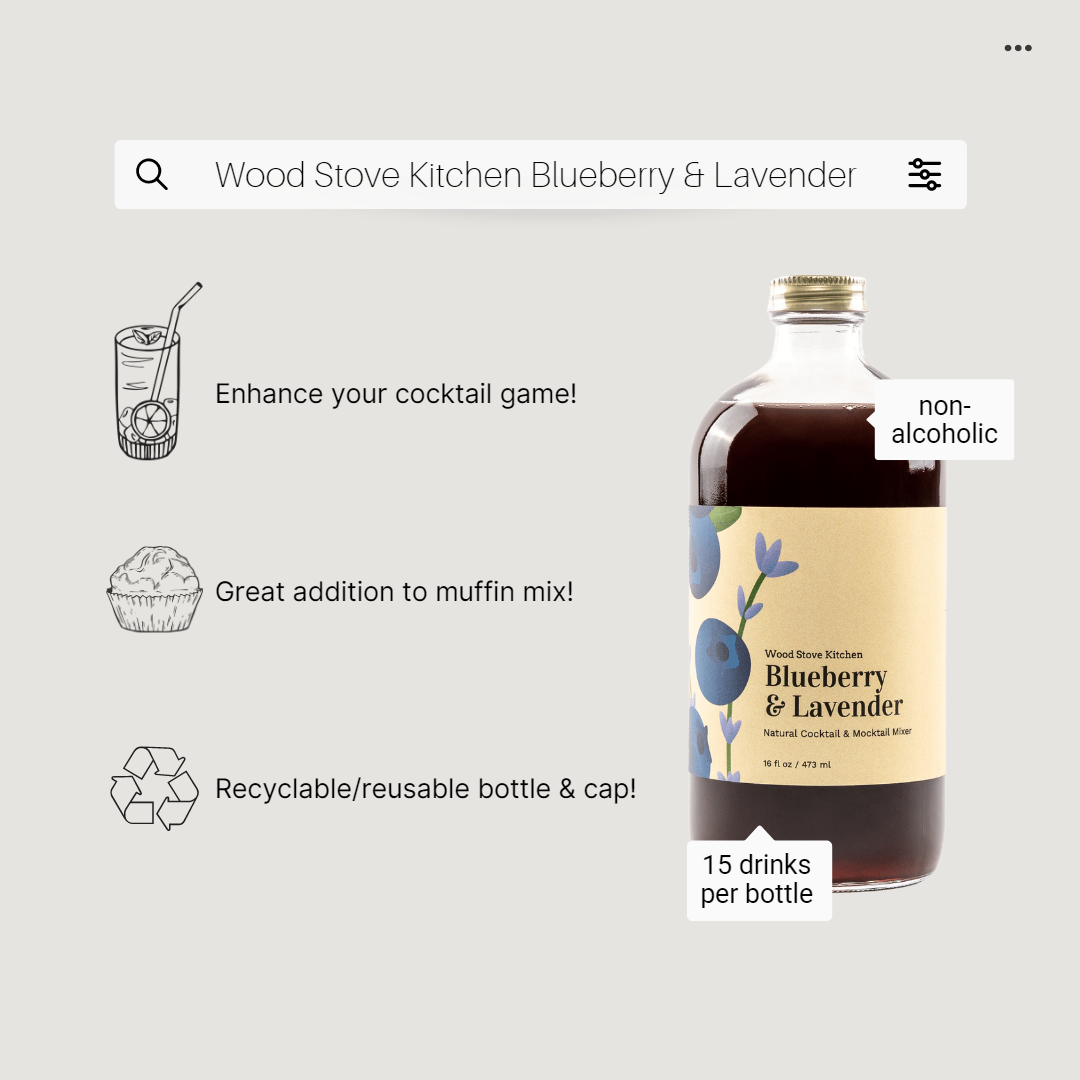 Blueberry and Lavender Cocktail - Baycreek & Co