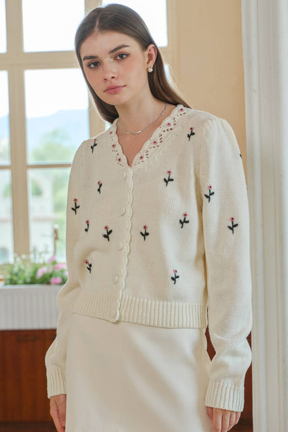 Lainey Button-Up Cardigan